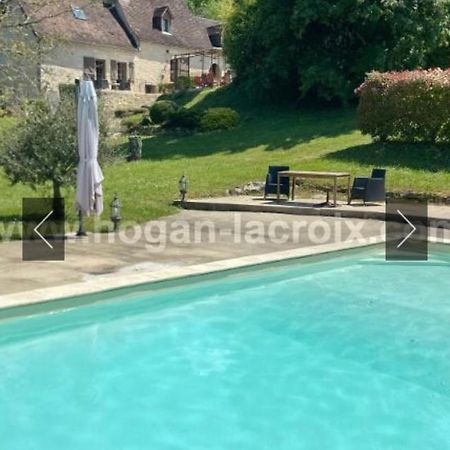 Villa Domaine Du Bonheur En Pierre Avec Piscine, Proche Sarlat Carlux Esterno foto