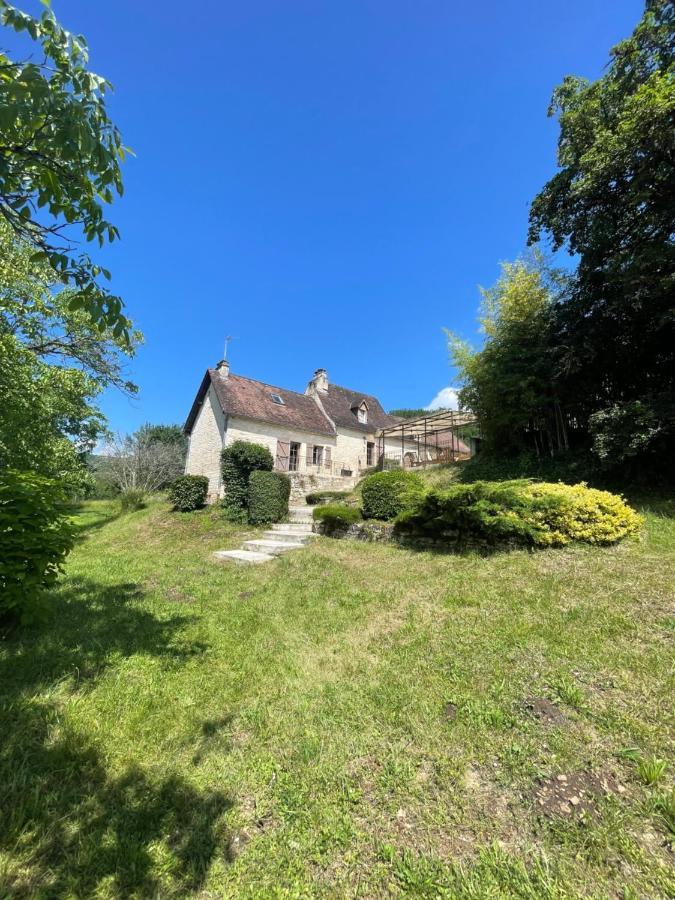 Villa Domaine Du Bonheur En Pierre Avec Piscine, Proche Sarlat Carlux Esterno foto