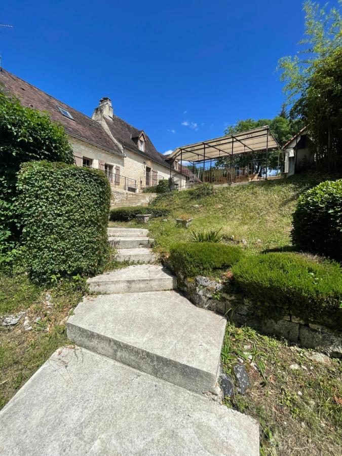 Villa Domaine Du Bonheur En Pierre Avec Piscine, Proche Sarlat Carlux Esterno foto
