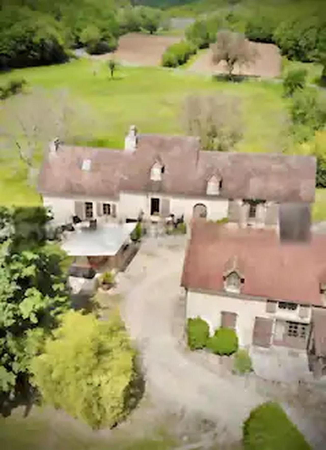 Villa Domaine Du Bonheur En Pierre Avec Piscine, Proche Sarlat Carlux Esterno foto